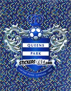 Sticker Queens Park Rangers Club Badge - Coca-Cola Championship 2008-2009 n. 365 - Panini