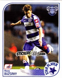 Sticker Akos Buzsaky - Coca-Cola Championship 2008-2009 n. 370 - Panini