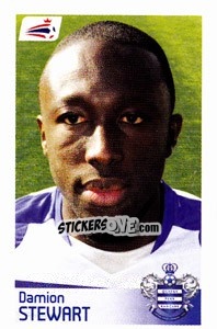 Cromo Damion Stewart - Coca-Cola Championship 2008-2009 n. 375 - Panini
