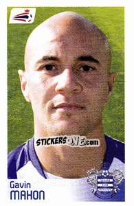 Sticker Gavin Mahon - Coca-Cola Championship 2008-2009 n. 376 - Panini