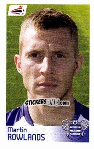 Sticker Martin Rowlands - Coca-Cola Championship 2008-2009 n. 382 - Panini