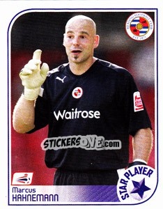 Sticker Marcus Hahnemann - Coca-Cola Championship 2008-2009 n. 389 - Panini