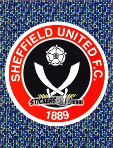 Sticker Sheffield United Club Badge - Coca-Cola Championship 2008-2009 n. 409 - Panini
