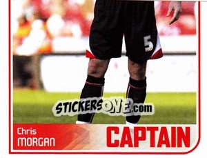 Sticker Chris Morgan - Coca-Cola Championship 2008-2009 n. 417 - Panini