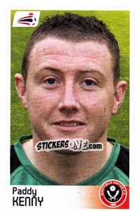 Sticker Paddy Kenny - Coca-Cola Championship 2008-2009 - Panini