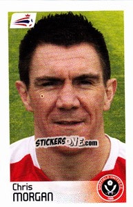 Sticker Chris Morgan - Coca-Cola Championship 2008-2009 n. 421 - Panini