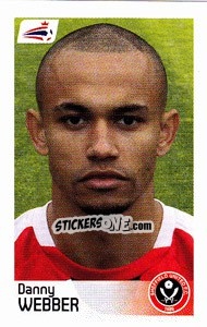 Sticker Danny Webber - Coca-Cola Championship 2008-2009 n. 424 - Panini