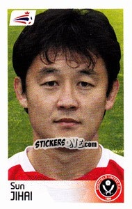 Sticker Sun Jihai - Coca-Cola Championship 2008-2009 - Panini