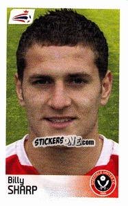 Sticker Billy Sharp - Coca-Cola Championship 2008-2009 n. 427 - Panini