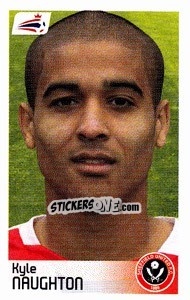 Sticker Kyle Naughton - Coca-Cola Championship 2008-2009 n. 429 - Panini
