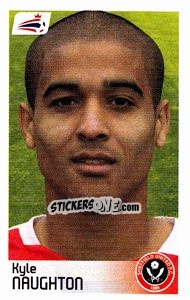 Figurina Kyle Naughton - Coca-Cola Championship 2008-2009 - Panini