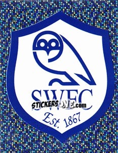 Sticker Sheffield Wednesday Club Badge - Coca-Cola Championship 2008-2009 n. 431 - Panini