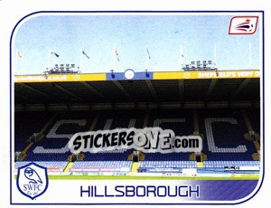 Sticker Sheffield Wednesday Stadium - Coca-Cola Championship 2008-2009 n. 432 - Panini