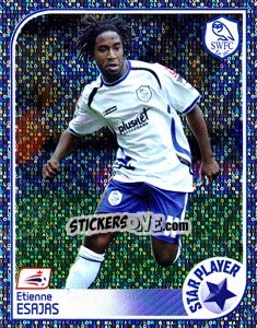 Sticker Etienne Esajas - Coca-Cola Championship 2008-2009 - Panini