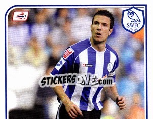 Sticker Richard Wood - Coca-Cola Championship 2008-2009 n. 438 - Panini