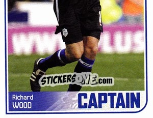 Cromo Richard Wood - Coca-Cola Championship 2008-2009 n. 439 - Panini