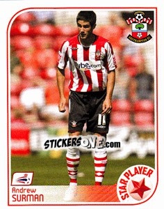 Sticker Andrew Surman - Coca-Cola Championship 2008-2009 n. 457 - Panini