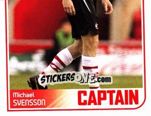 Sticker Michael Svensson - Coca-Cola Championship 2008-2009 n. 461 - Panini