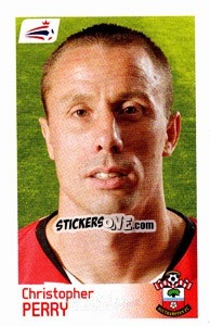 Sticker Christopher Perry - Coca-Cola Championship 2008-2009 n. 463 - Panini