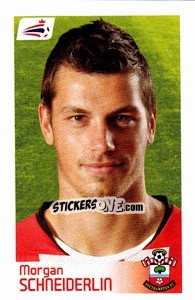 Sticker Morgan Schneiderlin - Coca-Cola Championship 2008-2009 n. 468 - Panini