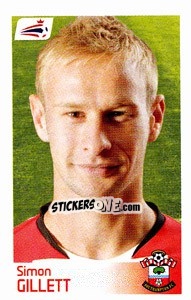 Sticker Simon Gillett - Coca-Cola Championship 2008-2009 n. 470 - Panini