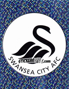 Sticker Swansea City Club Badge - Coca-Cola Championship 2008-2009 n. 475 - Panini