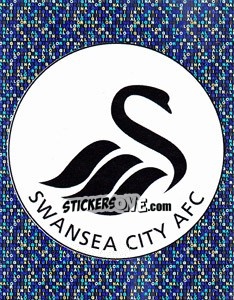 Figurina Swansea City Club Badge - Coca-Cola Championship 2008-2009 - Panini