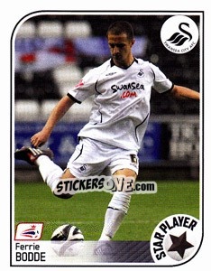 Sticker Ferrie Bodde - Coca-Cola Championship 2008-2009 n. 477 - Panini