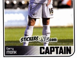 Sticker Garry Monk - Coca-Cola Championship 2008-2009 n. 483 - Panini