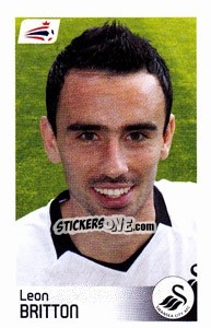 Sticker Leon Britton - Coca-Cola Championship 2008-2009 n. 488 - Panini