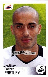 Sticker Darren Pratley - Coca-Cola Championship 2008-2009 n. 489 - Panini