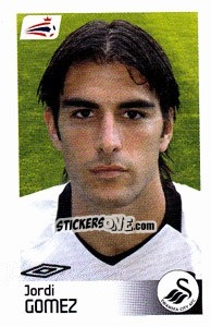 Cromo Jordi Gomez - Coca-Cola Championship 2008-2009 n. 492 - Panini