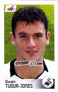 Sticker Owain Tudur-Jones - Coca-Cola Championship 2008-2009 n. 494 - Panini
