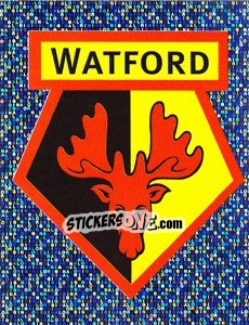 Figurina Watford Club Badge - Coca-Cola Championship 2008-2009 - Panini