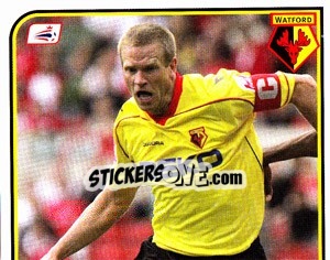 Sticker Jay DeMerit - Coca-Cola Championship 2008-2009 n. 504 - Panini
