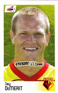 Sticker Jay DeMerit - Coca-Cola Championship 2008-2009 n. 508 - Panini