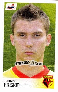 Sticker Tamas Priskin - Coca-Cola Championship 2008-2009 - Panini