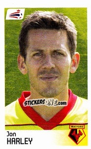 Sticker Jon Harley - Coca-Cola Championship 2008-2009 n. 515 - Panini