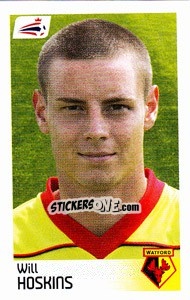 Sticker Will Hoskins - Coca-Cola Championship 2008-2009 n. 517 - Panini