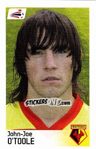 Sticker John-Joe O'Toole - Coca-Cola Championship 2008-2009 n. 518 - Panini