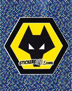 Sticker Wolverhampton Wanderers Club Badge - Coca-Cola Championship 2008-2009 n. 519 - Panini