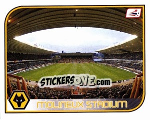 Sticker Wolverhampton Wanderers Stadium - Coca-Cola Championship 2008-2009 n. 520 - Panini