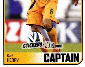 Sticker Karl Henry - Coca-Cola Championship 2008-2009 n. 527 - Panini