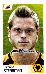 Sticker Richard Stearman - Coca-Cola Championship 2008-2009 n. 530 - Panini