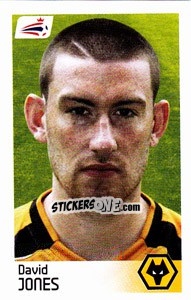 Sticker David Jones - Coca-Cola Championship 2008-2009 n. 536 - Panini