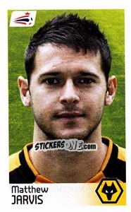 Sticker Matthew Jarvis - Coca-Cola Championship 2008-2009 n. 537 - Panini