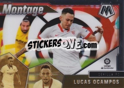 Cromo Lucas Ocampos - Laliga Mosaic 2020-2021 n. 3mn - Panini