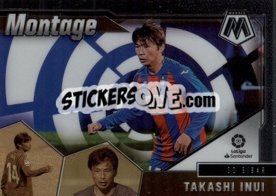 Sticker Takashi Inui - Laliga Mosaic 2020-2021 n. 9mn - Panini