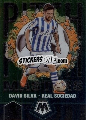 Sticker David Silva - Laliga Mosaic 2020-2021 n. 11pm - Panini