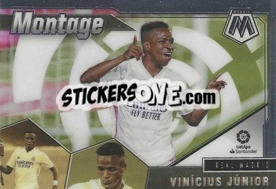 Sticker Vinicius Junior - Laliga Mosaic 2020-2021 n. 6mn - Panini